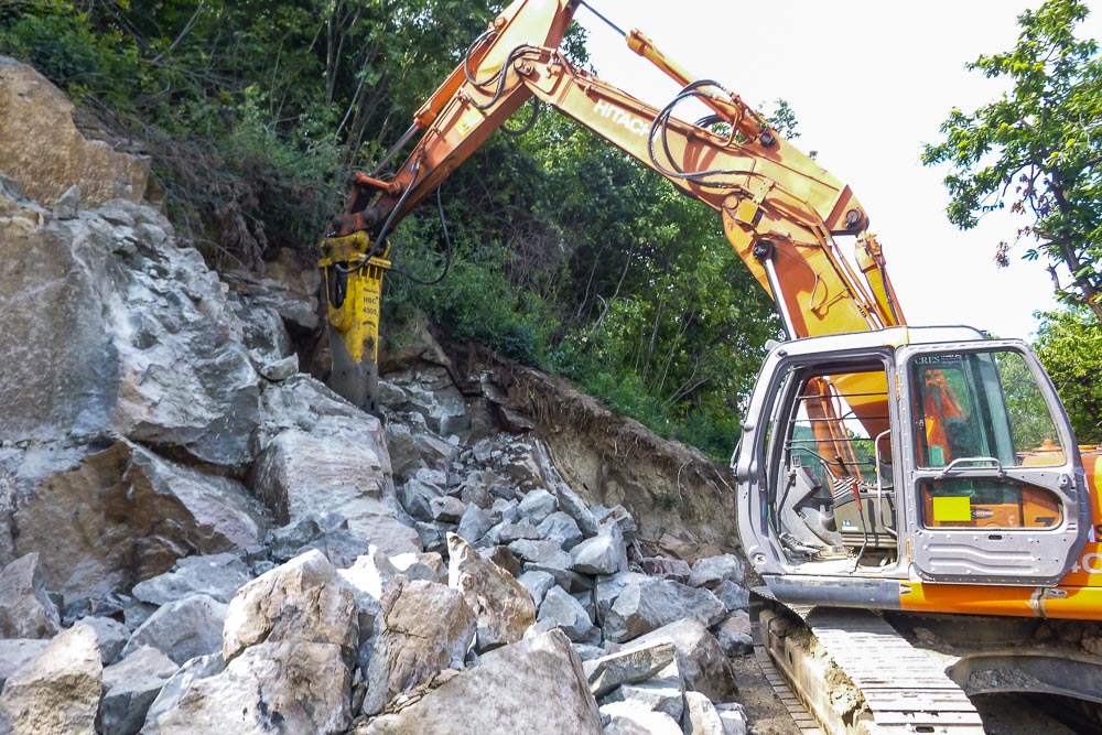 Tiefbau Hofer Baggerarbeiten Eisacktal Südtirol Aushub