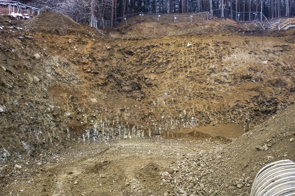 Tiefbau Hofer Baggerarbeiten Eisacktal Südtirol Aushub